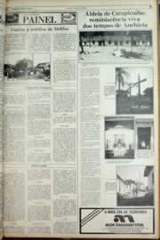 Página do jornal Correio do Ceará de agosto de 1982