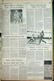 Página do jornal Correio do Ceará de agosto de 1982