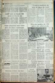 Página do jornal Correio do Ceará de agosto de 1982