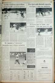 Página do jornal Correio do Ceará de agosto de 1982