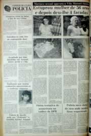 Página do jornal Correio do Ceará de agosto de 1982