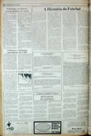 Página do jornal Correio do Ceará de agosto de 1982