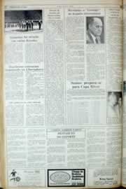 Página do jornal Correio do Ceará de agosto de 1982