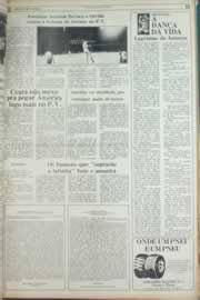 Página do jornal Correio do Ceará de agosto de 1982