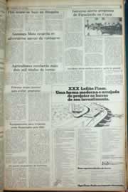 Página do jornal Correio do Ceará de agosto de 1982