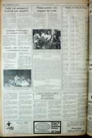 Página do jornal Correio do Ceará de agosto de 1982