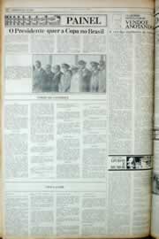 Página do jornal Correio do Ceará de agosto de 1982