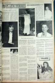 Página do jornal Correio do Ceará de setembro de 1982