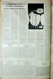 Página do jornal Correio do Ceará de setembro de 1982