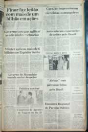 Página do jornal Correio do Ceará de setembro de 1982