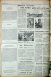 Página do jornal Correio do Ceará de setembro de 1982