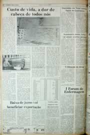 Página do jornal Correio do Ceará de setembro de 1982