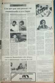 Página do jornal Correio do Ceará de setembro de 1982