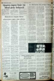 Página do jornal Correio do Ceará de setembro de 1982