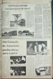 Página do jornal Correio do Ceará de setembro de 1982
