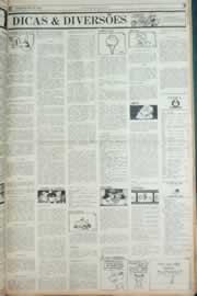 Página do jornal Correio do Ceará de setembro de 1982