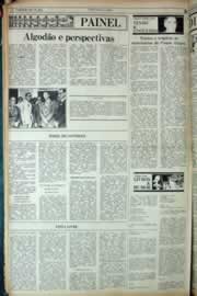 Página do jornal Correio do Ceará de setembro de 1982
