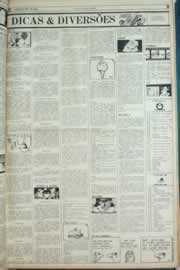Página do jornal Correio do Ceará de setembro de 1982
