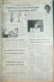 Página do jornal Correio do Ceará de setembro de 1982