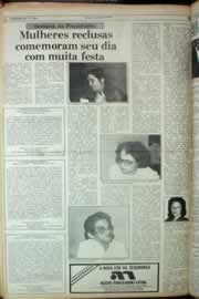 Página do jornal Correio do Ceará de setembro de 1982