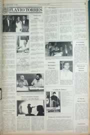 Página do jornal Correio do Ceará de setembro de 1982