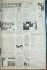 Página do jornal Correio do Ceará de setembro de 1982
