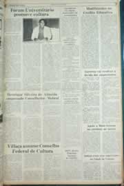 Página do jornal Correio do Ceará de setembro de 1982