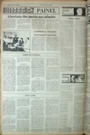 Página do jornal Correio do Ceará de setembro de 1982