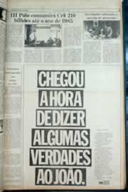 Página do jornal Correio do Ceará de setembro de 1982