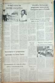 Página do jornal Correio do Ceará de setembro de 1982