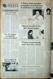 Página do jornal Correio do Ceará de setembro de 1982