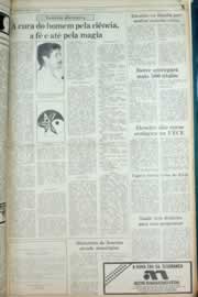 Página do jornal Correio do Ceará de setembro de 1982