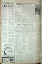 Página do jornal Correio do Ceará de setembro de 1982