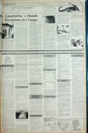 Página do jornal Correio do Ceará de setembro de 1982