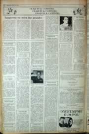 Página do jornal Correio do Ceará de setembro de 1982