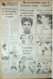 Página do jornal Correio do Ceará de setembro de 1982
