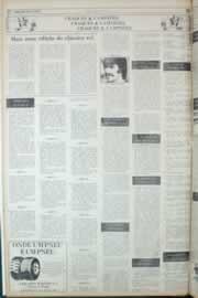 Página do jornal Correio do Ceará de outubro de 1982