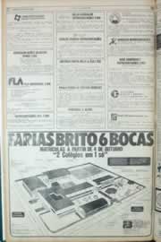 Página do jornal Correio do Ceará de outubro de 1982