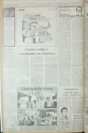 Página do jornal Correio do Ceará de outubro de 1982