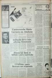 Página do jornal Correio do Ceará de outubro de 1982