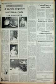 Página do jornal Correio do Ceará de outubro de 1982