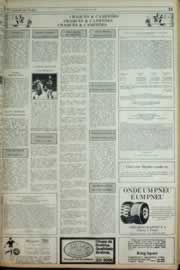 Página do jornal Correio do Ceará de outubro de 1982