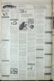 Página do jornal Correio do Ceará de outubro de 1982