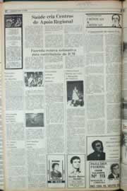 Página do jornal Correio do Ceará de outubro de 1982
