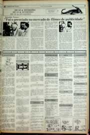 Página do jornal Correio do Ceará de outubro de 1982