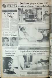 Página do jornal Correio do Ceará de novembro de 1982