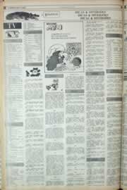 Página do jornal Correio do Ceará de novembro de 1982