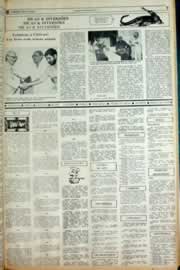 Página do jornal Correio do Ceará de novembro de 1982