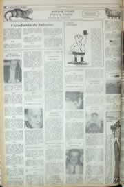Página do jornal Correio do Ceará de novembro de 1982