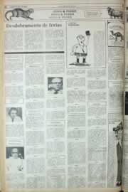 Página do jornal Correio do Ceará de novembro de 1982